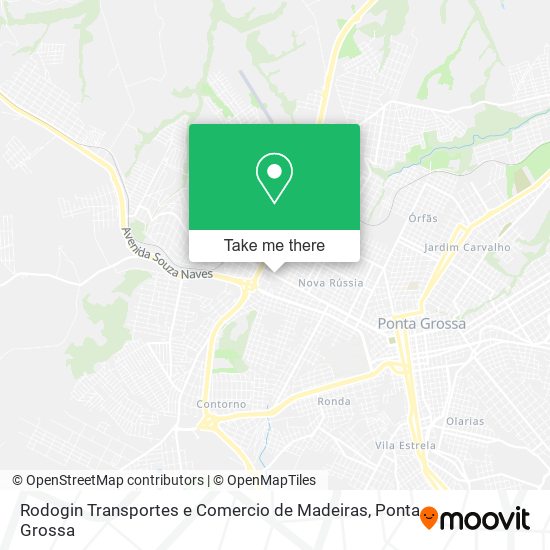 Rodogin Transportes e Comercio de Madeiras map
