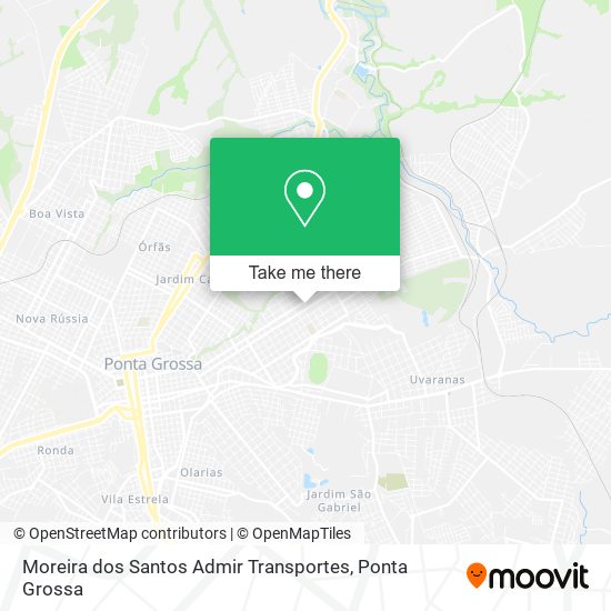 Moreira dos Santos Admir Transportes map