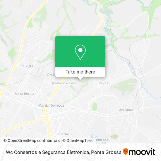 Wc Consertos e Seguranca Eletronica map