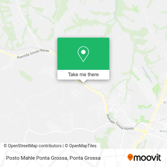 Posto Mahle Ponta Grossa map