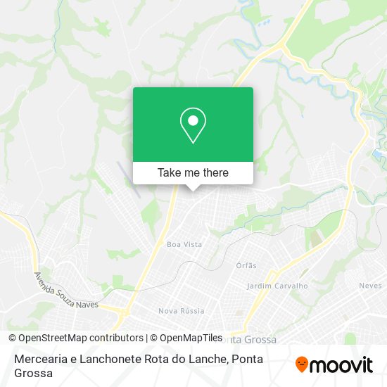 Mercearia e Lanchonete Rota do Lanche map