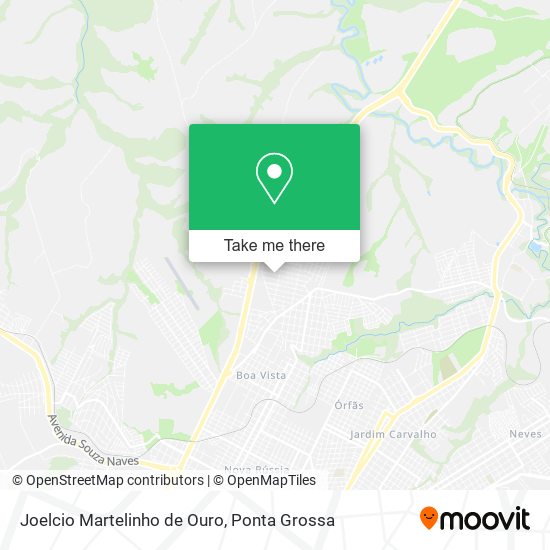 Joelcio Martelinho de Ouro map