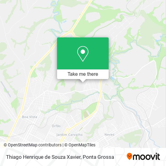 Mapa Thiago Henrique de Souza Xavier