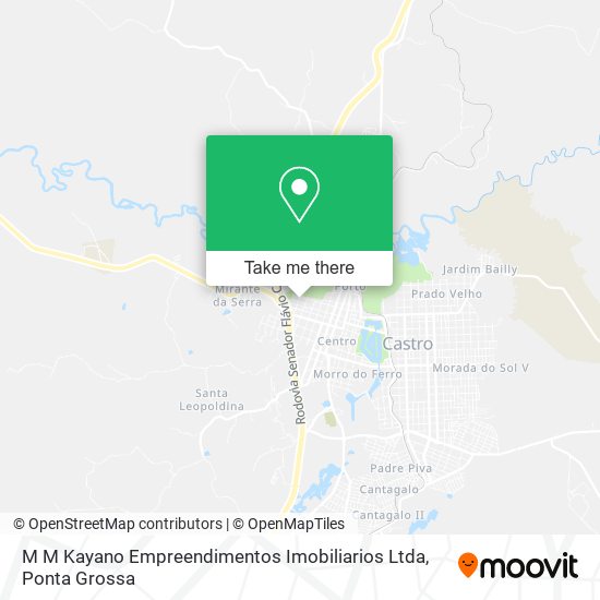 M M Kayano Empreendimentos Imobiliarios Ltda map