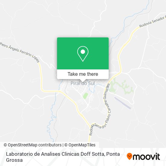 Laboratorio de Analises Clinicas Doff Sotta map