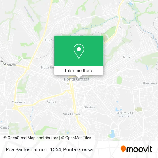 Rua Santos Dumont 1554 map
