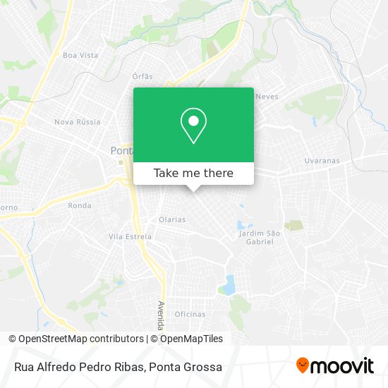 Rua Alfredo Pedro Ribas map