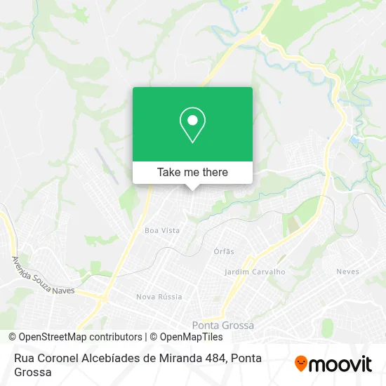 Rua Coronel Alcebíades de Miranda 484 map