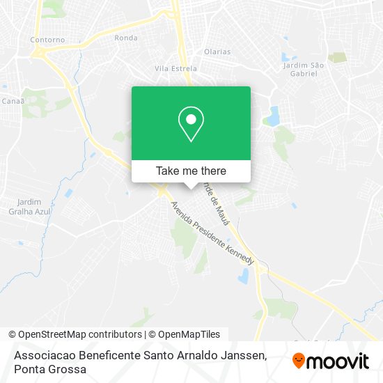 Associacao Beneficente Santo Arnaldo Janssen map