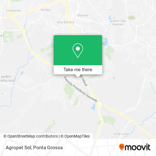 Mapa Agropet Sol