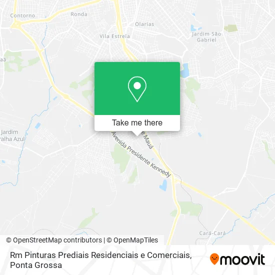 Rm Pinturas Prediais Residenciais e Comerciais map