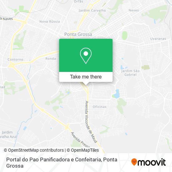 Portal do Pao Panificadora e Confeitaria map