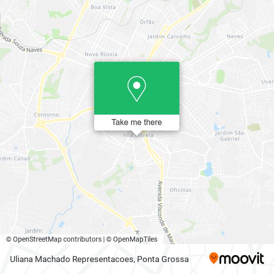 Mapa Uliana Machado Representacoes