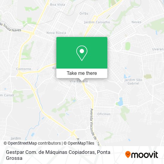 Gestpar Com. de Máquinas Copiadoras map