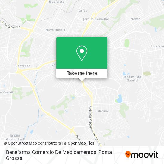 Benefarma Comercio De Medicamentos map