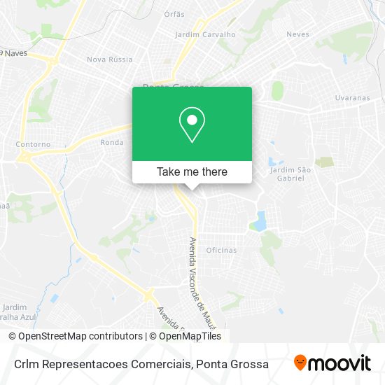 Mapa Crlm Representacoes Comerciais