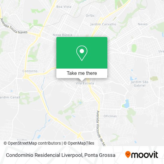 Condomínio Residencial Liverpool map