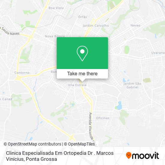 Clinica Especialisada Em Ortopedia Dr . Marcos Vinícius map