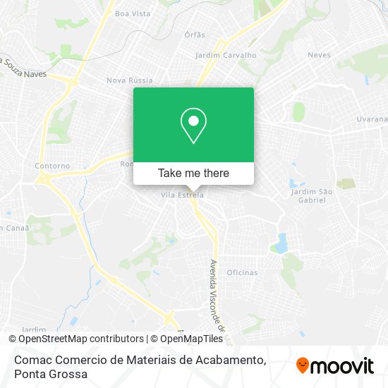 Comac Comercio de Materiais de Acabamento map