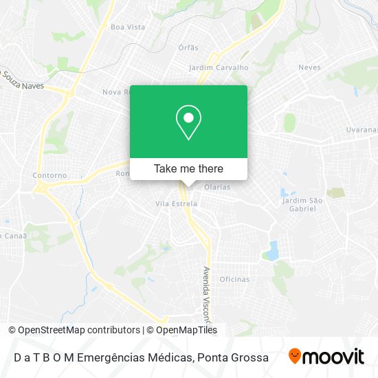 Mapa D a T B O M Emergências Médicas