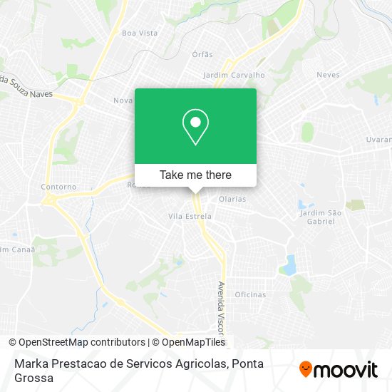 Marka Prestacao de Servicos Agricolas map