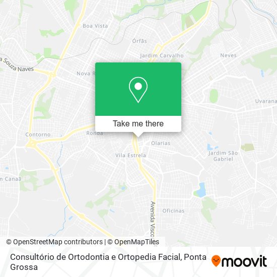 Consultório de Ortodontia e Ortopedia Facial map