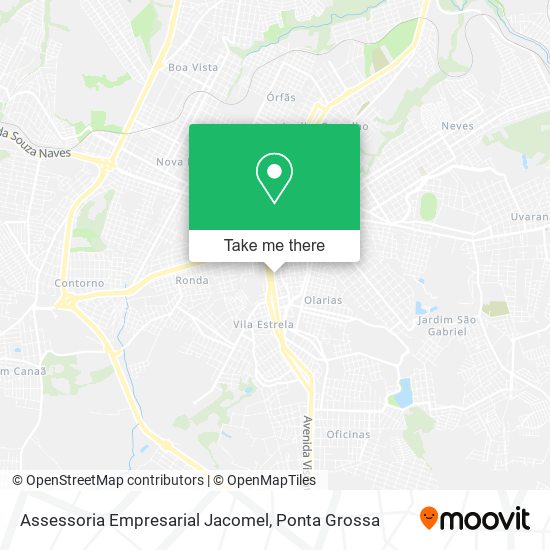 Mapa Assessoria Empresarial Jacomel