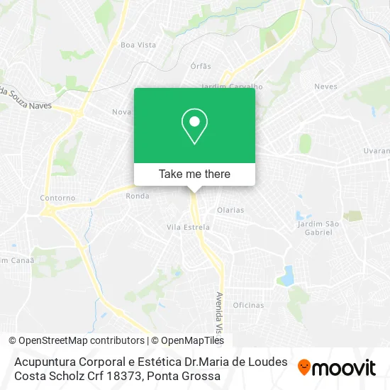 Acupuntura Corporal e Estética Dr.Maria de Loudes Costa Scholz Crf 18373 map