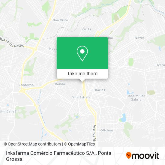 Inkafarma Comércio Farmacêutico S / A. map