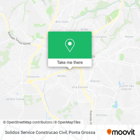 Solidos Service Construcao Civil map