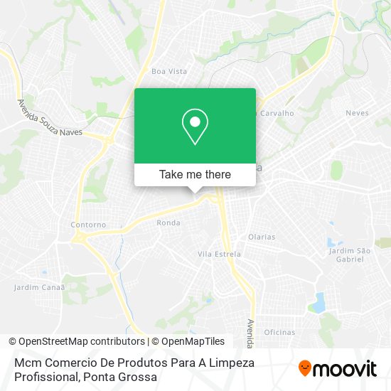 Mcm Comercio De Produtos Para A Limpeza Profissional map