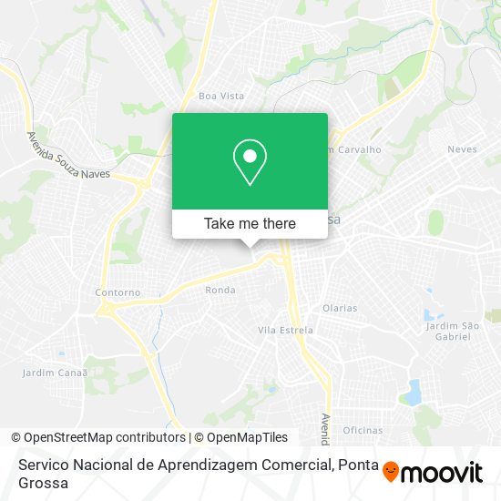 Servico Nacional de Aprendizagem Comercial map