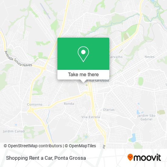 Mapa Shopping Rent a Car
