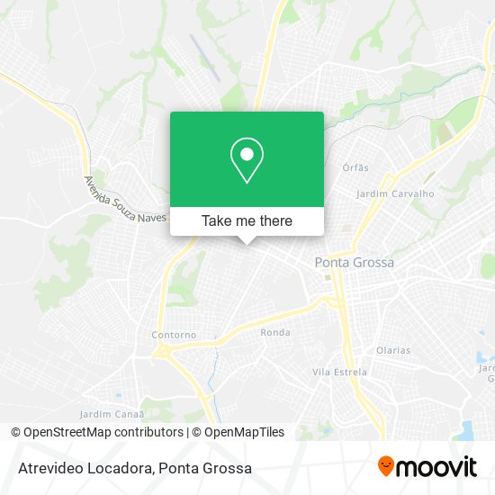 Atrevideo Locadora map