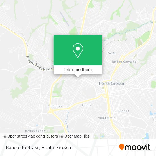 Banco do Brasil map