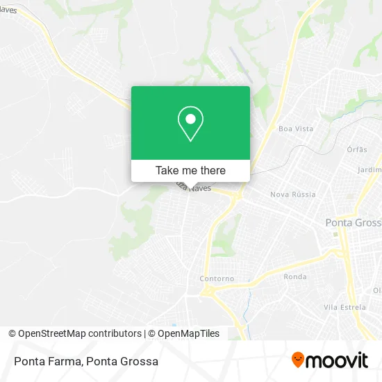 Ponta Farma map