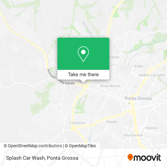 Splash Car Wash map