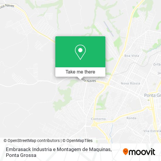 Mapa Embrasack Industria e Montagem de Maquinas