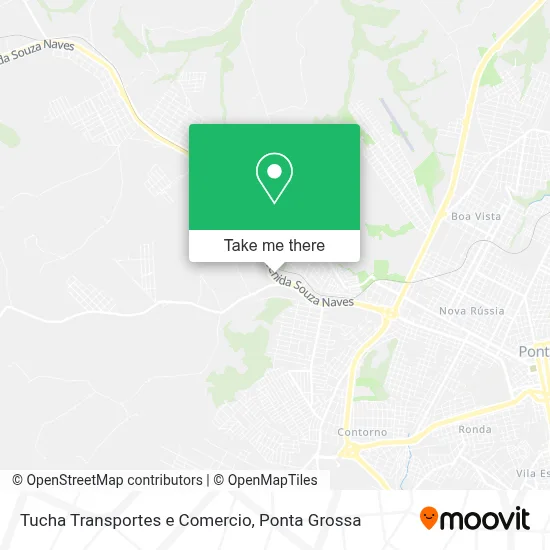 Tucha Transportes e Comercio map