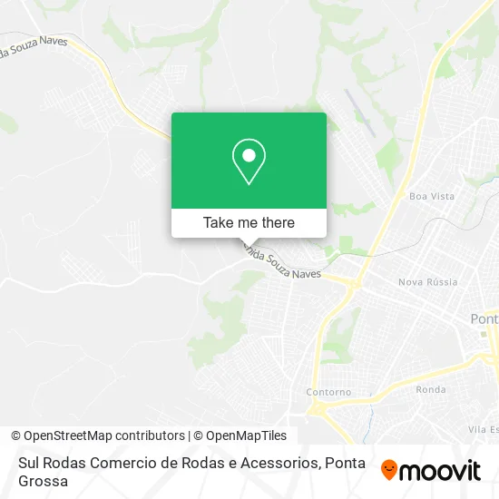 Sul Rodas Comercio de Rodas e Acessorios map