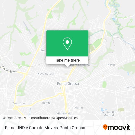 Mapa Remar IND e Com de Moveis