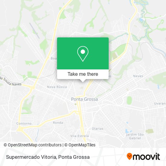 Supermercado Vitoria map