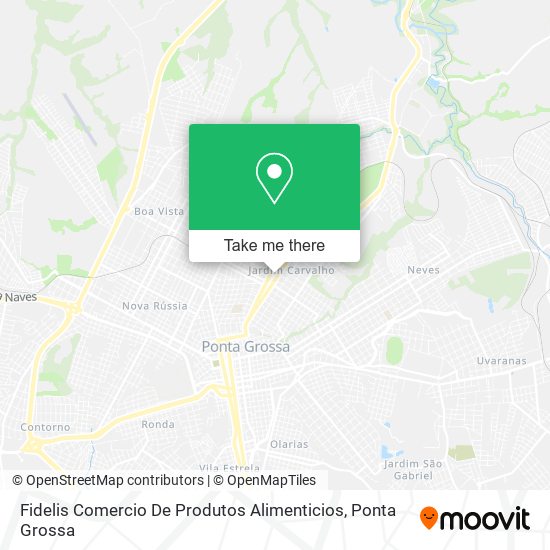 Fidelis Comercio De Produtos Alimenticios map