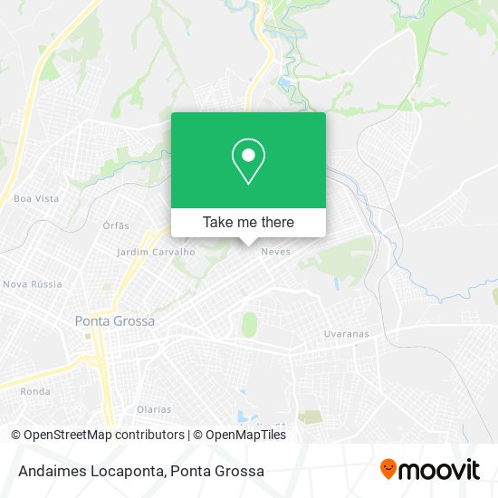 Andaimes Locaponta map