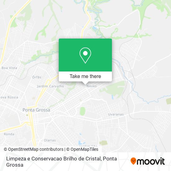 Limpeza e Conservacao Brilho de Cristal map