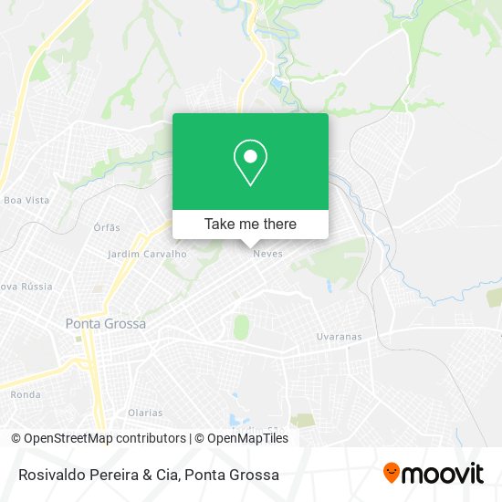 Rosivaldo Pereira & Cia map
