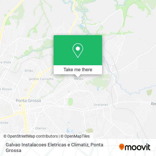 Mapa Galvao Instalacoes Eletricas e Climatiz