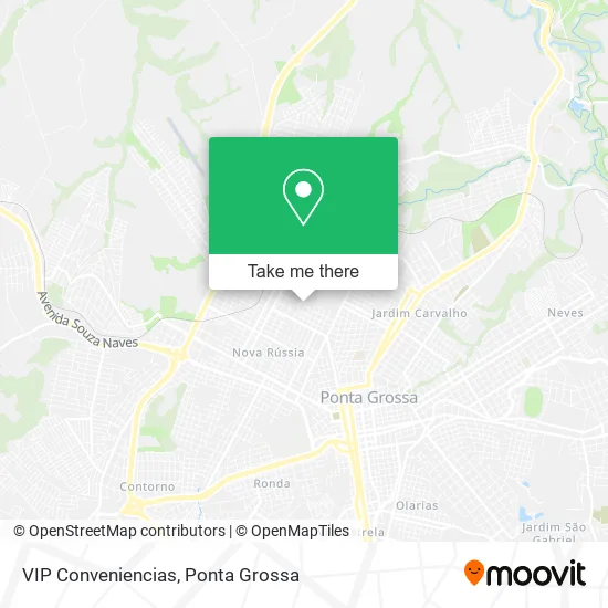 VIP Conveniencias map