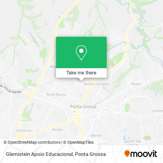 Mapa Glemistein Apoio Educacional