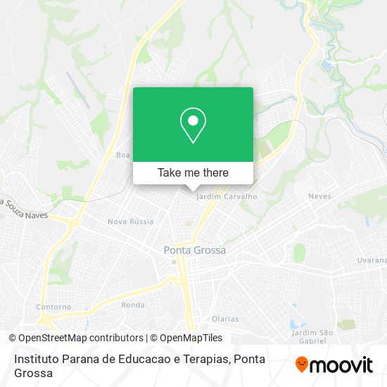 Instituto Parana de Educacao e Terapias map